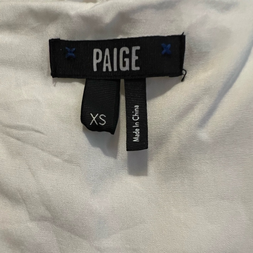 NWOT Paige Odelis Ruffle Dress - Picture 5 of 7